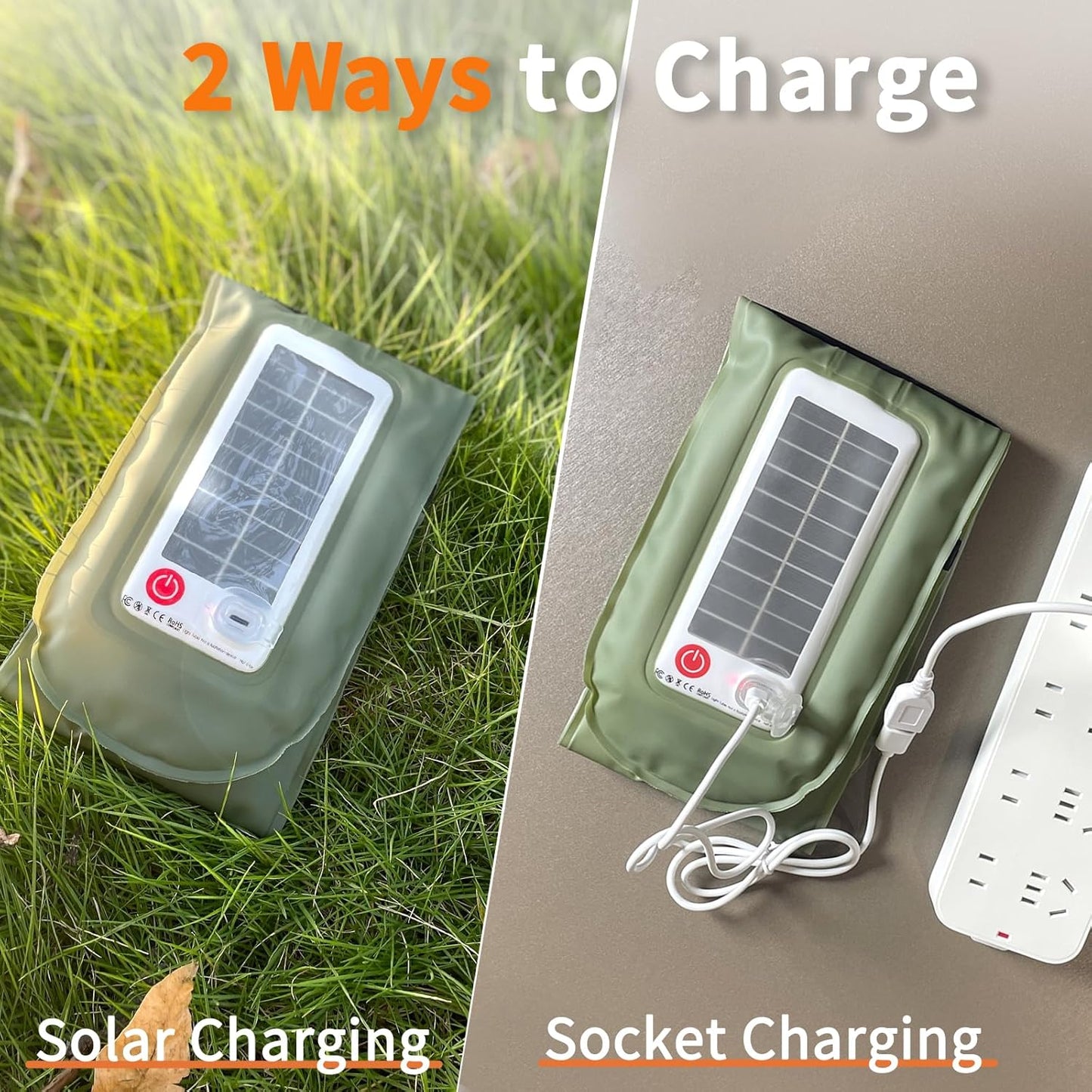 ZTARX™ Smart Inflatable Solar & USB Light – Waterproof & Power Bank